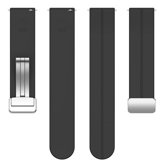 Curea Techsuit W011 para Samsung Galaxy Watch / Huawei Watch Series, 20mm, Preta