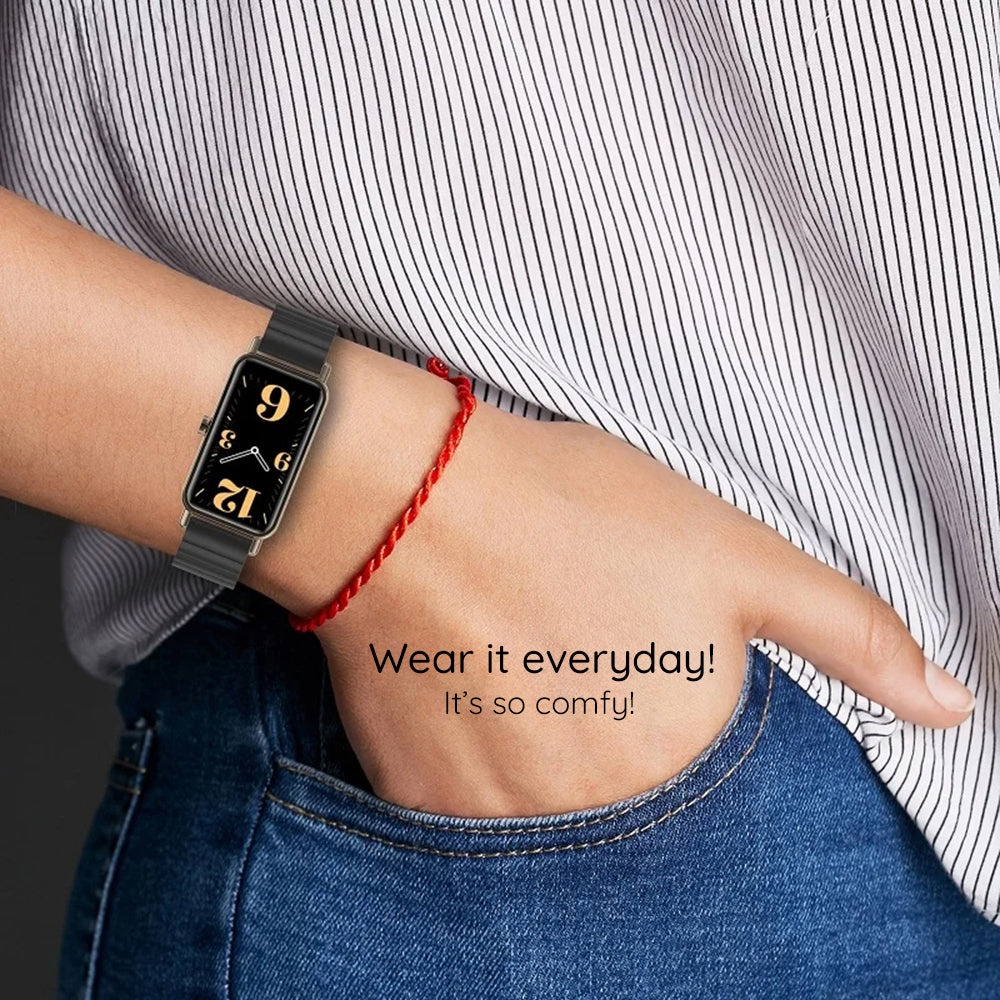 Pulseira Techsuit W012 para Garmin Watch Fenix Series, 26mm, Prateada