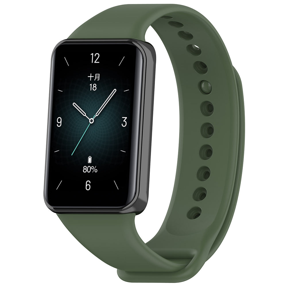 Pulseira Techsuit W014 para Honor Band 9, Verde Escuro
