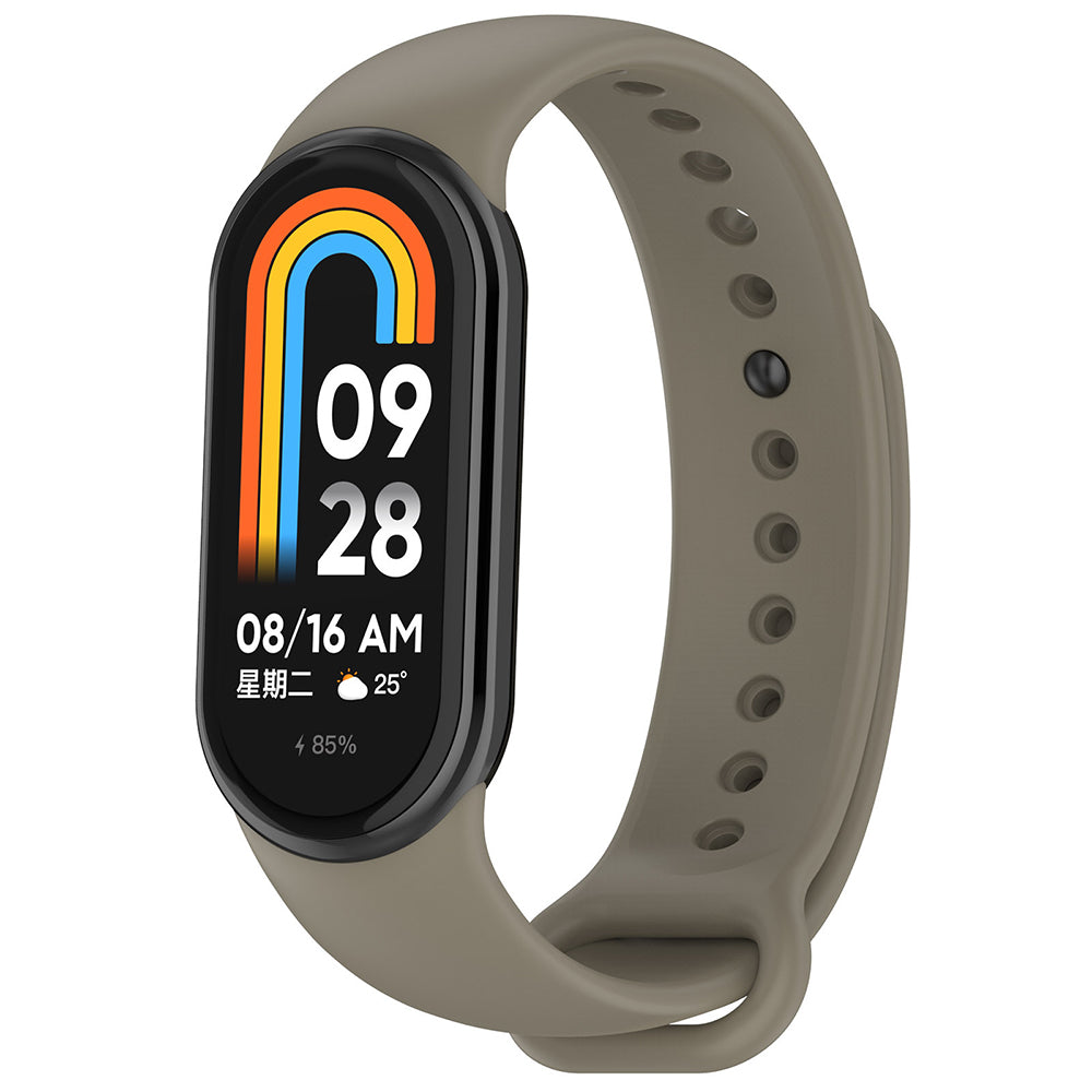 Curea Techsuit W014 para Xiaomi Smart Band 9 / 8, Cinzento