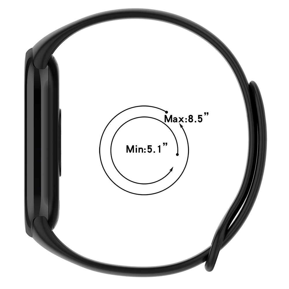 Pulseira Techsuit W014 para Xiaomi Smart Band 9 / 8, Preta
