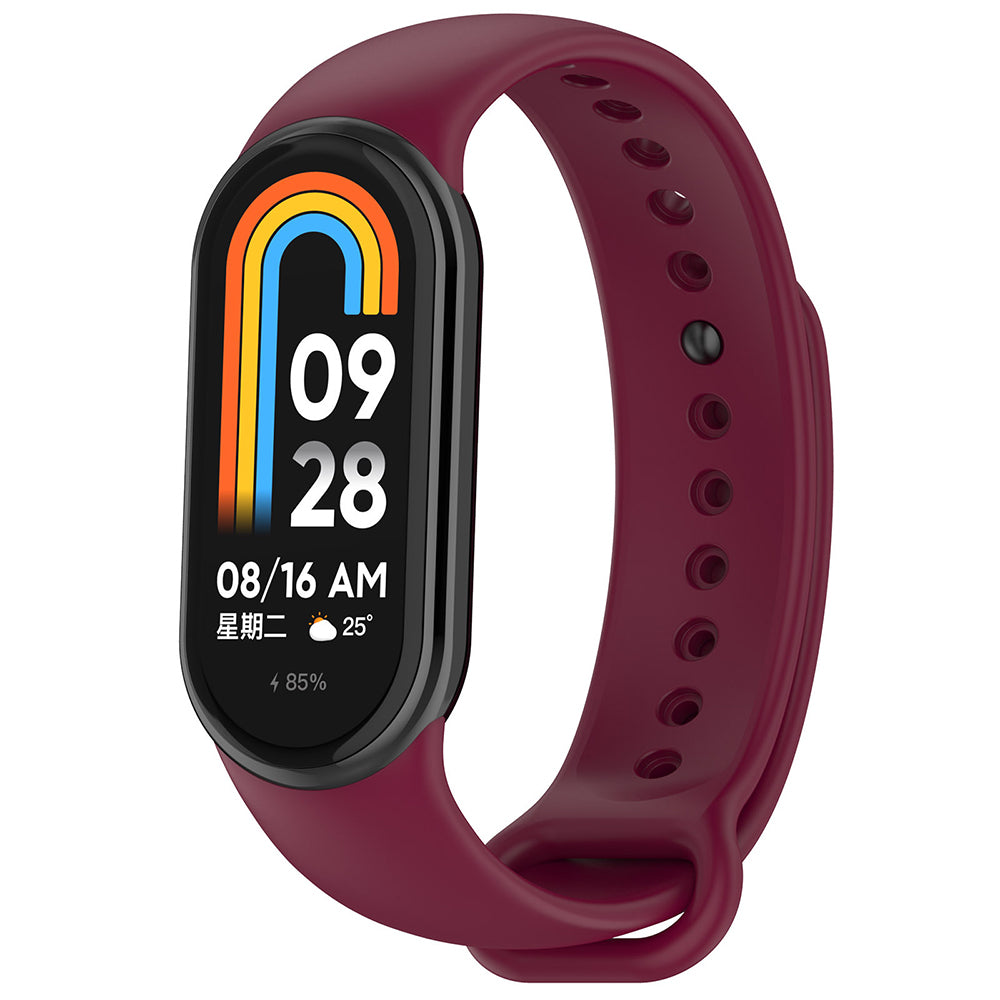 Pulseira Techsuit W014 para Xiaomi Smart Band 9 / 8, Vermelho Escuro