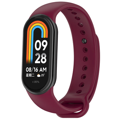 Pulseira Techsuit W014 para Xiaomi Smart Band 9 / 8, Vermelho Escuro