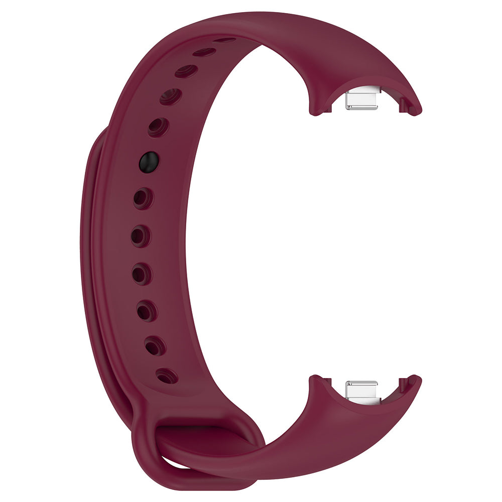 Pulseira Techsuit W014 para Xiaomi Smart Band 9 / 8, Vermelho Escuro