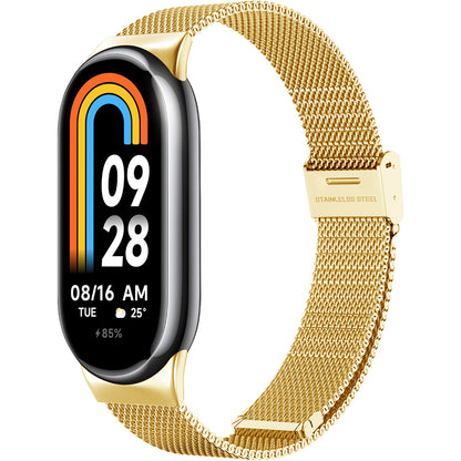 Pulseira Techsuit W022 para Xiaomi Smart Band 9 / 8, 15mm, Dourada