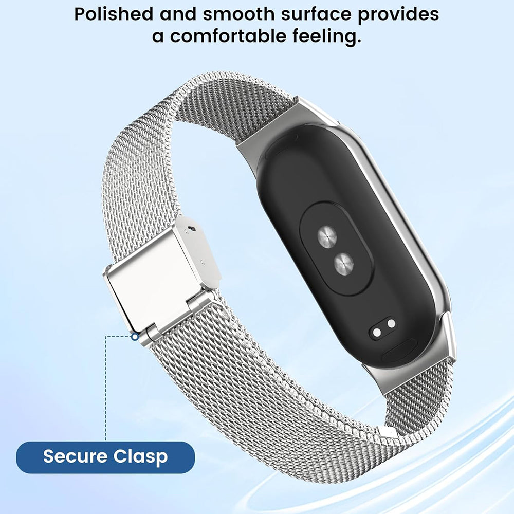 Pulseira Techsuit W022 para Xiaomi Smart Band 9 / 8, 15mm, Dourada