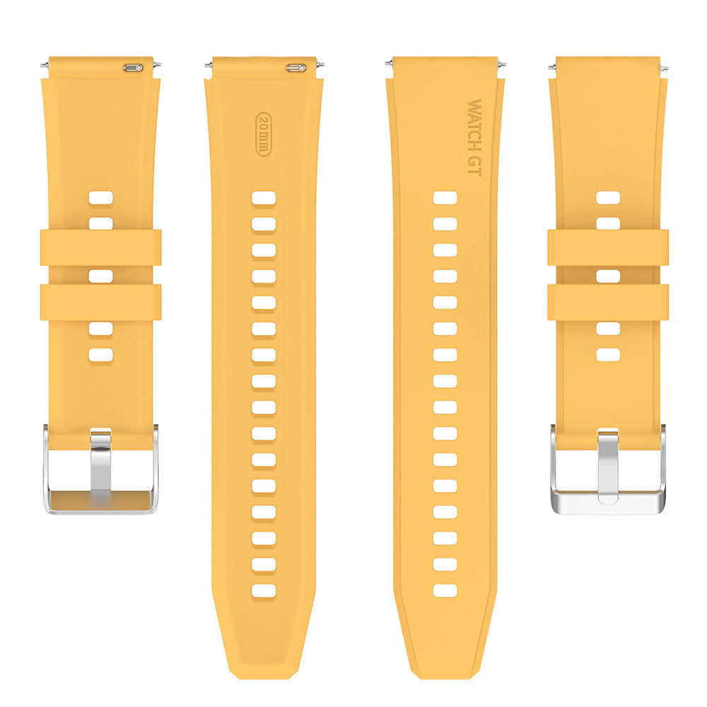 Cinta Techsuit W026 para Huawei Watch / Xiaomi Watch Series, 22mm, Amarela