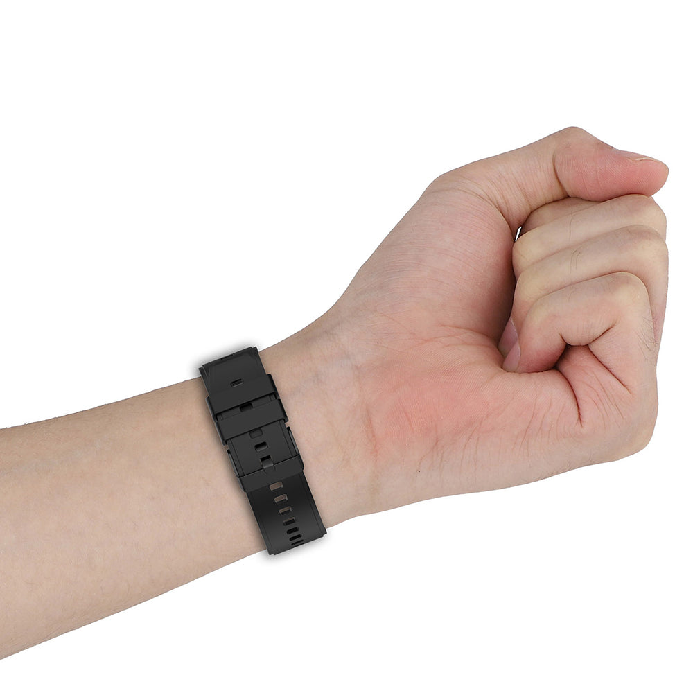 Curea Techsuit W026 para Huawei Watch / Xiaomi Watch Series, 22mm, Cinzento