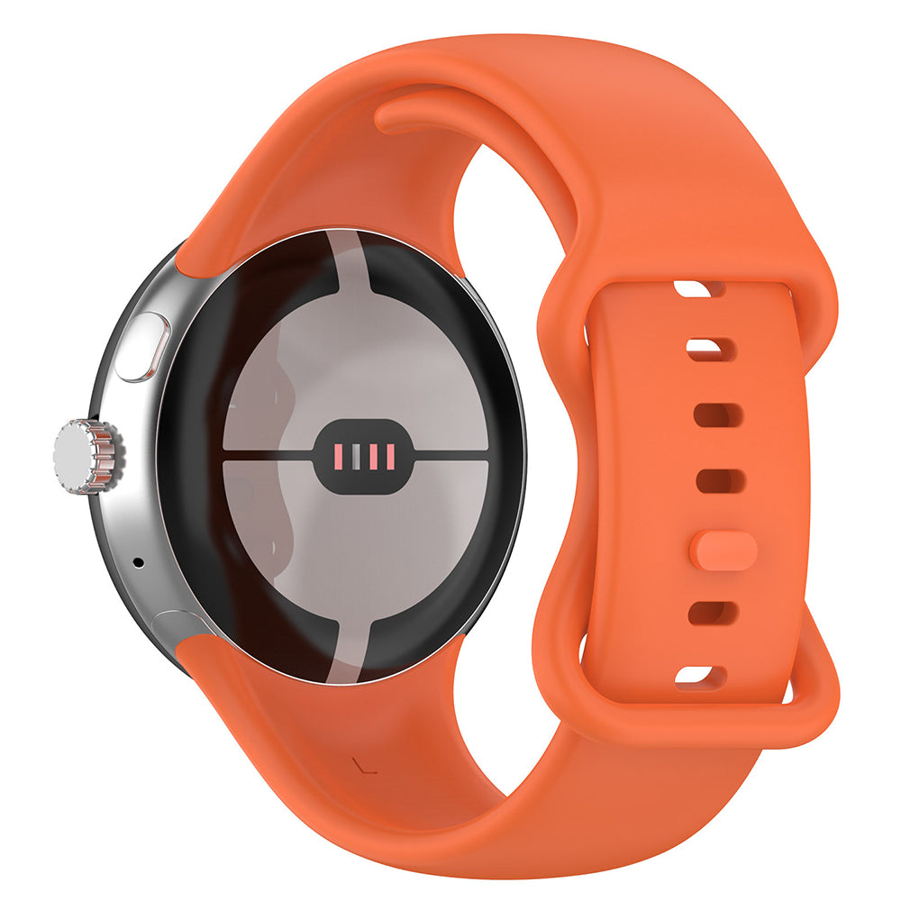 Techsuit W031 Strap for Google Pixel Watch 4 41mm / Watch 3 41mm / Watch 2 / Watch, Orange