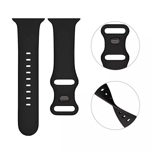 Cinta Techsuit W031 para Apple Watch 42mm / 41mm / 40mm / 38mm Series, Preta
