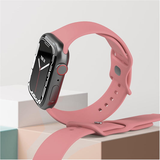 Pulseira Techsuit W031 para Apple Watch 42mm / 41mm / 40mm / 38mm Series, Rosa