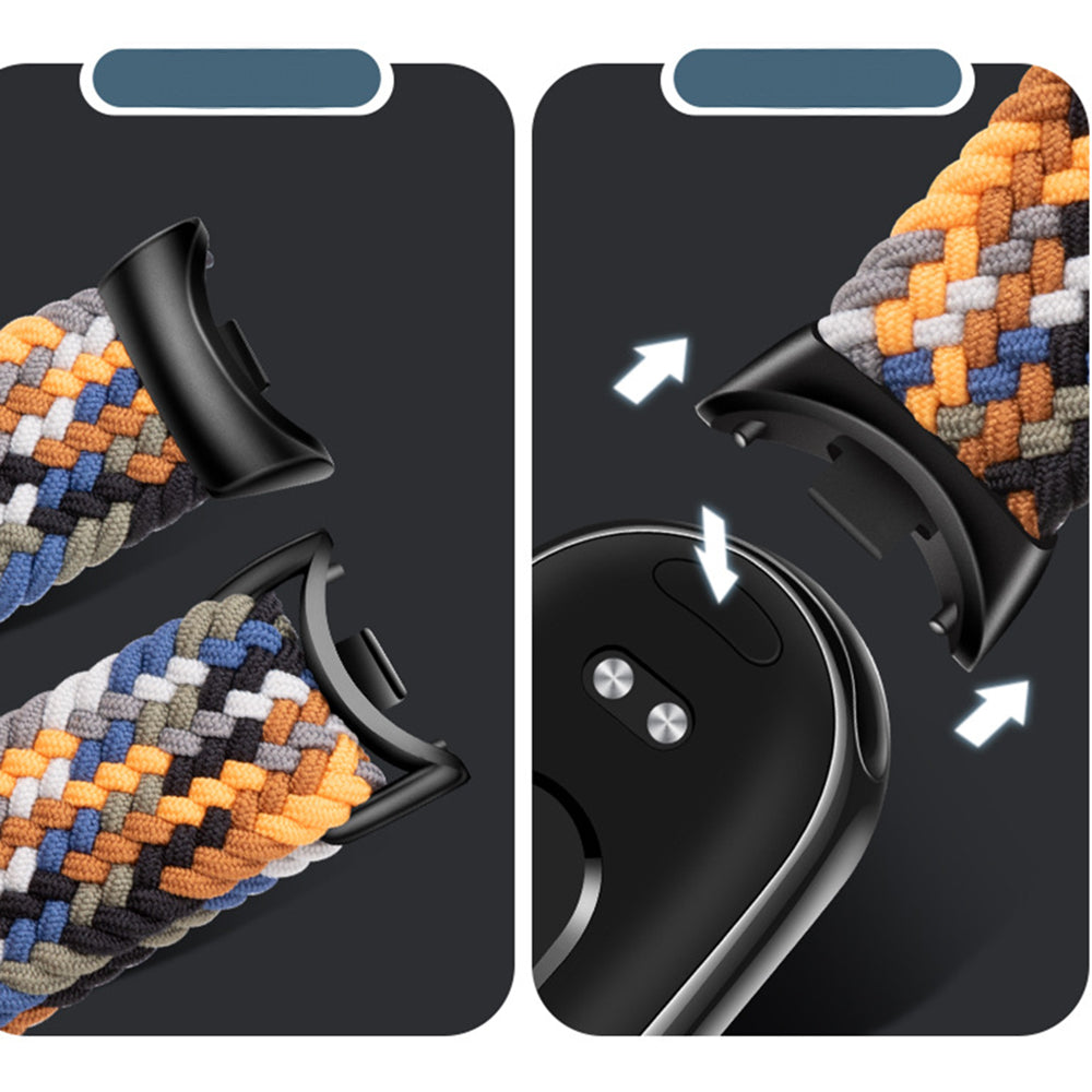 Curea Techsuit W032 para Xiaomi Smart Band 9 / 8, Rosa