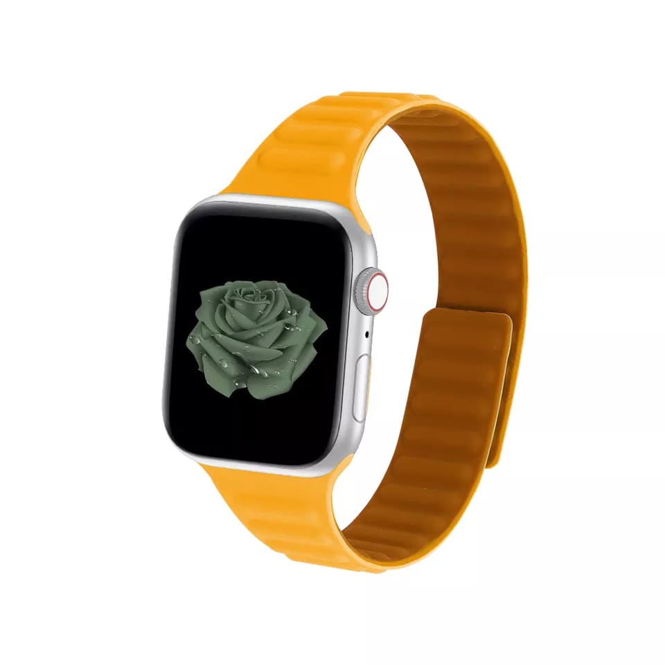 Correia Techsuit W035 para Apple Watch 42mm / 41mm / 40mm / 38mm Series, Laranja