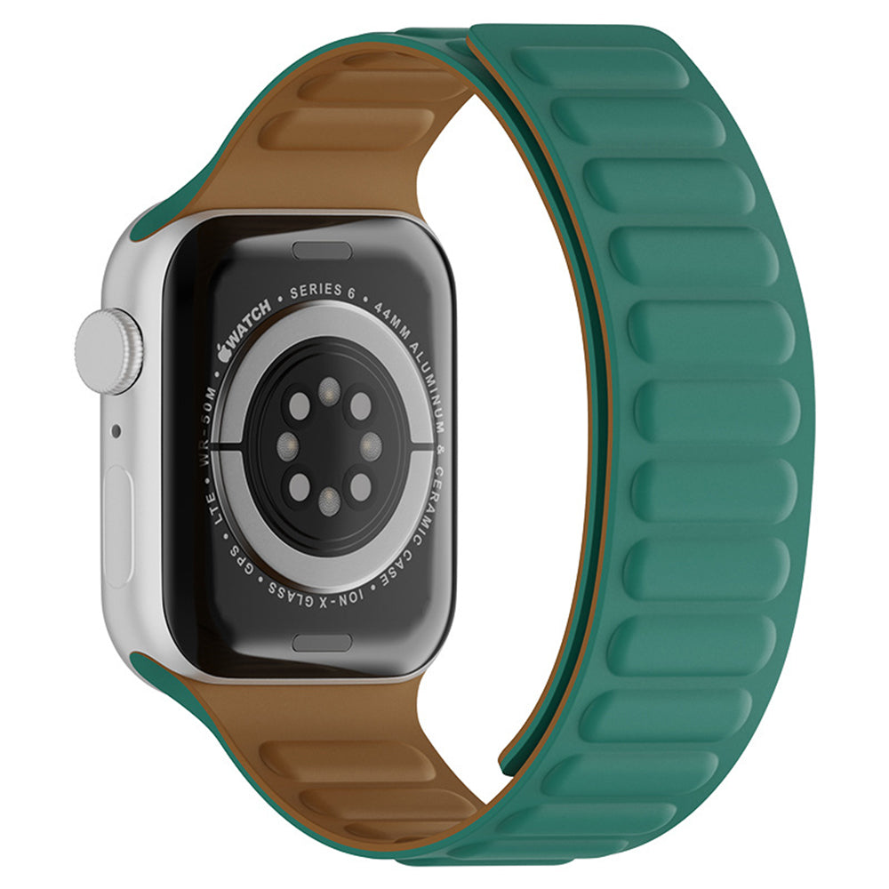 Correia Techsuit W035 para Apple Watch 42mm / 41mm / 40mm / 38mm Series, Turquesa