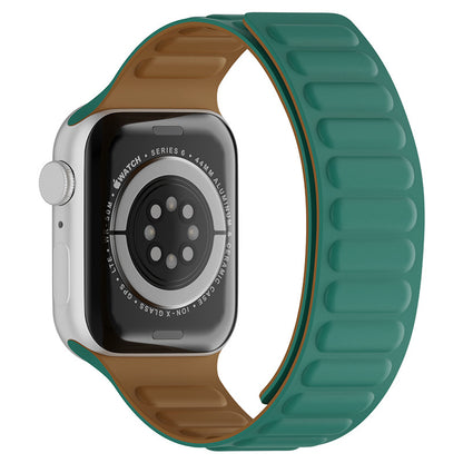 Correia Techsuit W035 para Apple Watch 42mm / 41mm / 40mm / 38mm Series, Turquesa