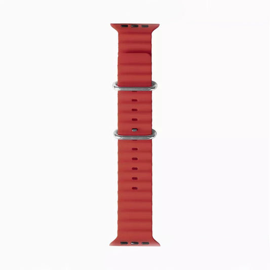 Cinta Techsuit W038 para Apple Watch 42mm / 41mm / 40mm / 38mm Series, Vermelho Escuro