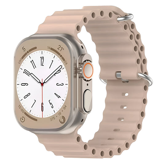 Pulseira Techsuit W038 para Apple Watch 49mm / 46mm / 45mm / 44mm / 42mm Series, Castanha