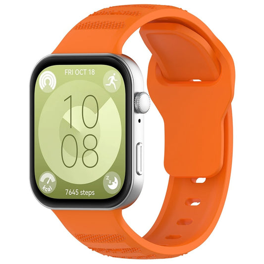 Pulseira Techsuit W050 para Huawei Watch Fit 5 Pro / Fit 5 / Fit 4 Pro / Fit 4 / Fit 3, Laranja
