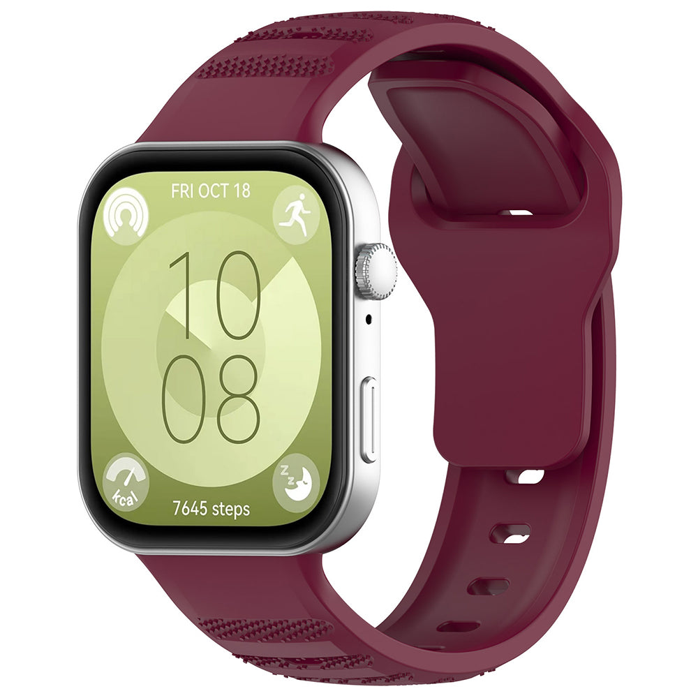 Pulseira Techsuit W050 para Huawei Watch Fit 5 Pro / Fit 5 / Fit 4 Pro / Fit 4 / Fit 3, Vinho