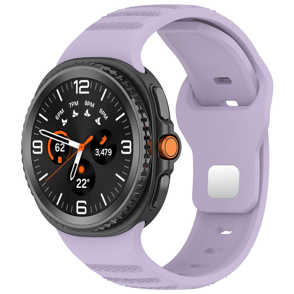 Curea Techsuit W050 para Samsung Galaxy Watch 8 Classic / Watch8 44mm / Watch 8 40mm, Roxo