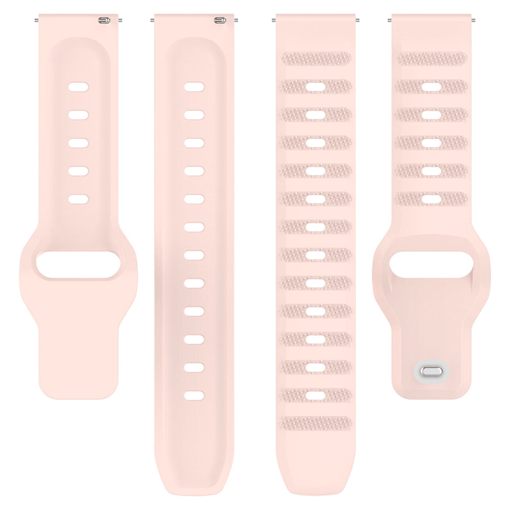 Correia Techsuit W050 para Samsung Galaxy Watch / Huawei Watch Series, 20mm, Rosa