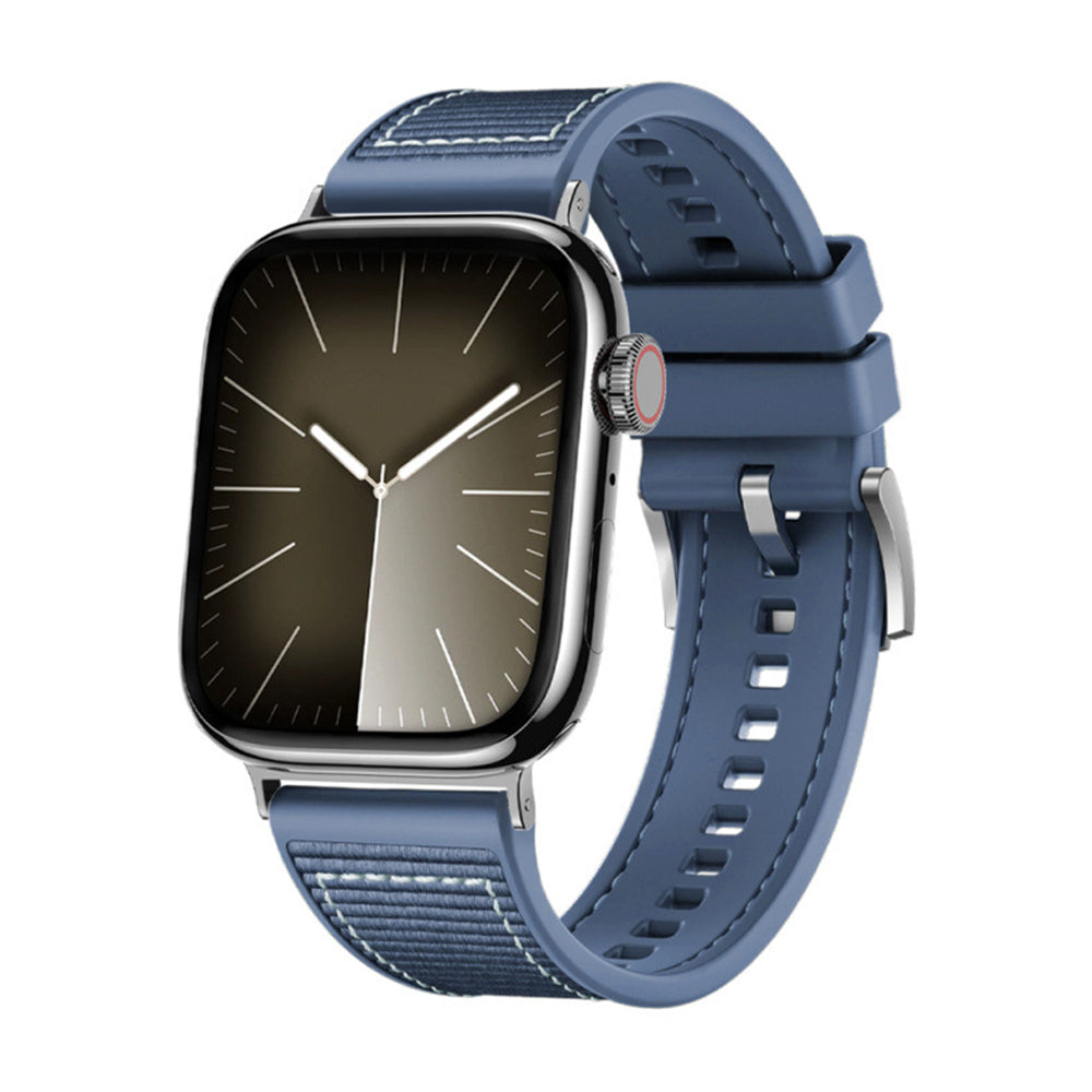 Pulseira Techsuit W051 para Apple Watch 42mm / 41mm / 40mm / 38mm Series, Azul Escuro