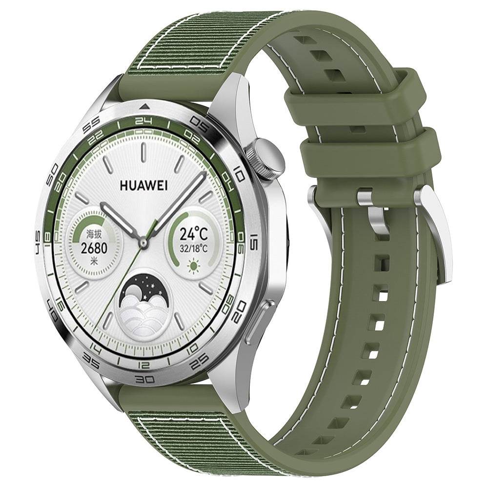 Curea Techsuit W051 para Huawei Watch / Xiaomi Watch Series, 22mm, Verde