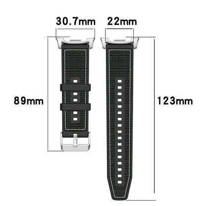 Curea Techsuit W051 para Samsung Galaxy Watch 8 Classic / Watch8 44mm / Watch 8 40mm, Cinzento