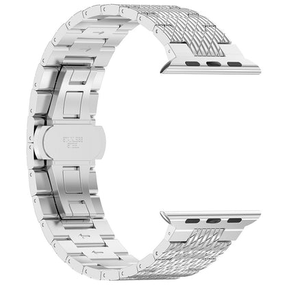 Pulseira Techsuit W052 para Apple Watch 42mm / 41mm / 40mm / 38mm Series, Prateada