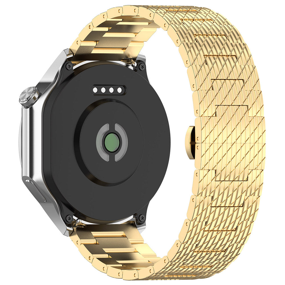 Pulseira Techsuit W052 para Huawei Watch / Xiaomi Watch Series, 22mm, Dourada
