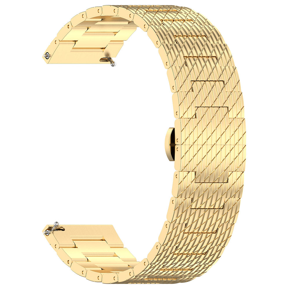 Techsuit W052 Strap for Samsung Galaxy Watch / Huawei Watch Series, 20mm, Gold