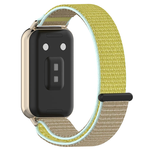 Bracelete Techsuit W054 para Honor Band 11 / 11 Pro, Castanho-dourado
