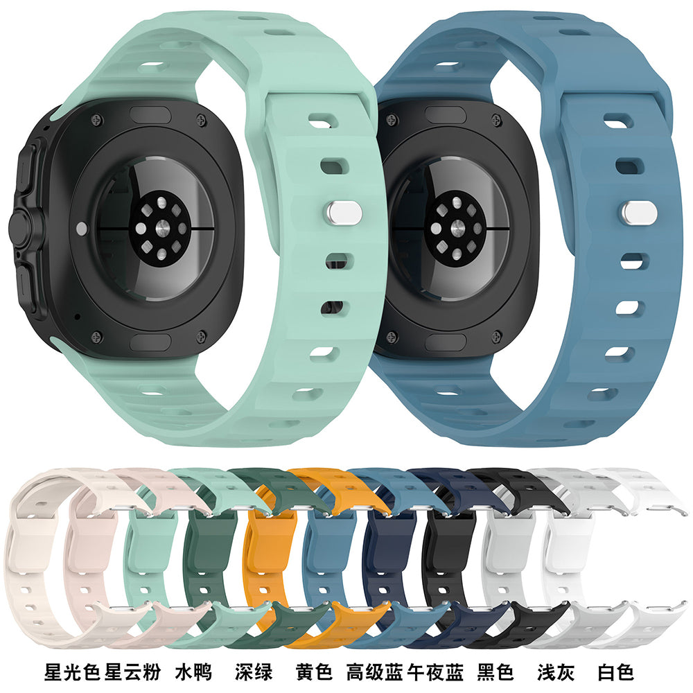 Correia Techsuit W055 para Samsung Galaxy Watch Ultra, Branca