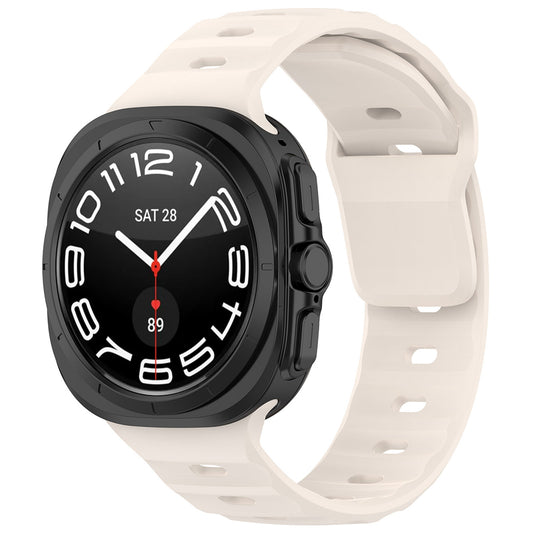 Correia Techsuit W055 para Samsung Galaxy Watch Ultra, Bege