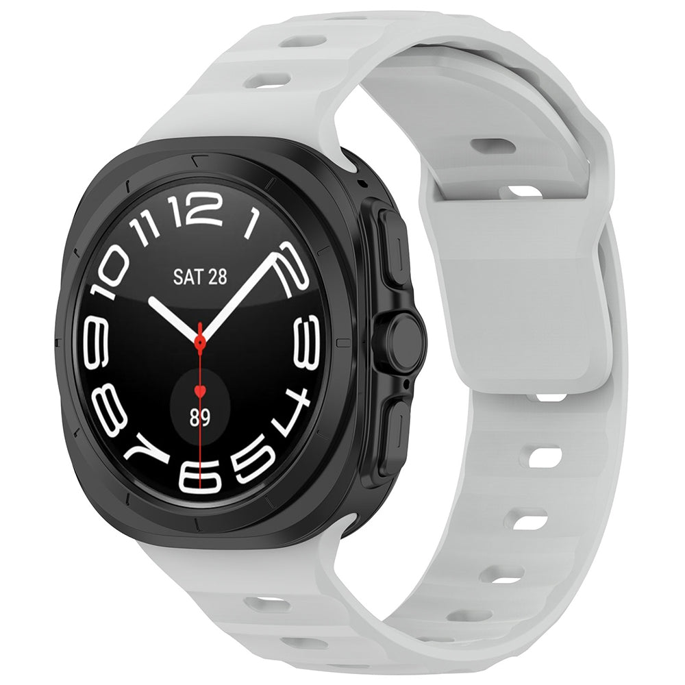 Correia Techsuit W055 para Samsung Galaxy Watch Ultra, Cinzento
