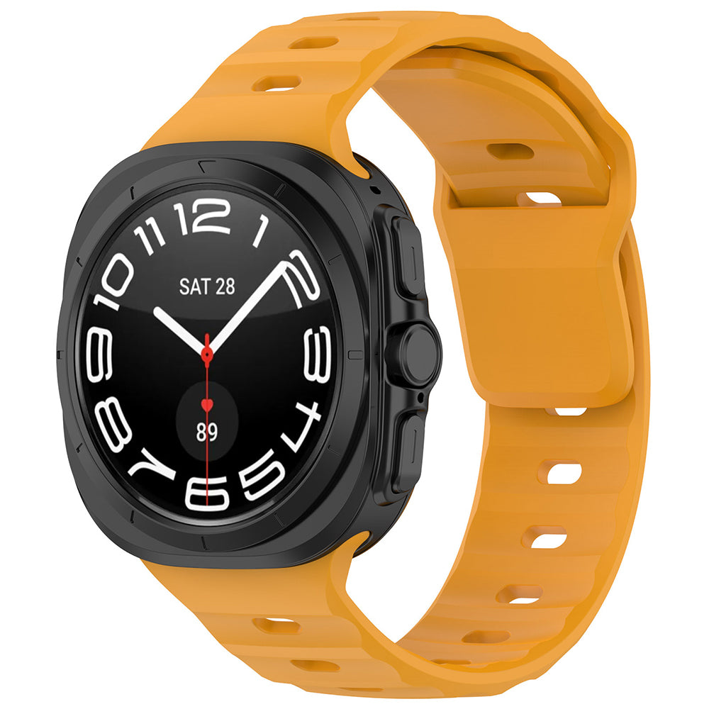 Correia Techsuit W055 para Samsung Galaxy Watch Ultra, Laranja