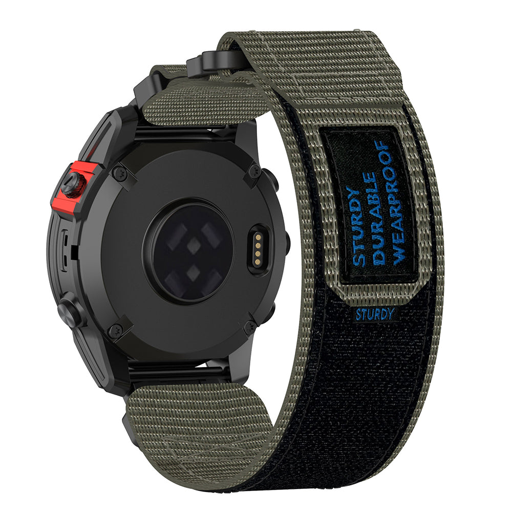 Curea Techsuit W057 para Garmin Instinct / Approach / Fenix Watch Series, 20mm, Cinzento