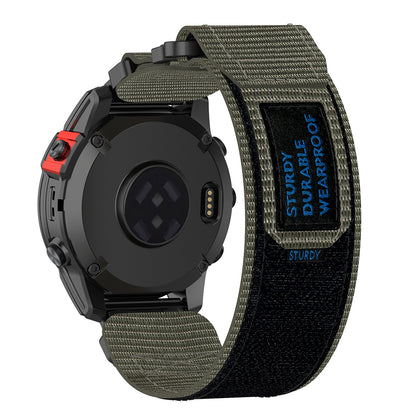 Curea Techsuit W057 para Garmin Instinct / Approach / Fenix Watch Series, 20mm, Cinzento