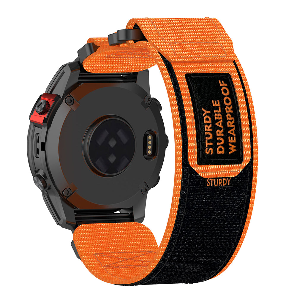 Curea Techsuit W057 para Garmin Watch Fenix / Forerunner Series, 22mm, Laranja