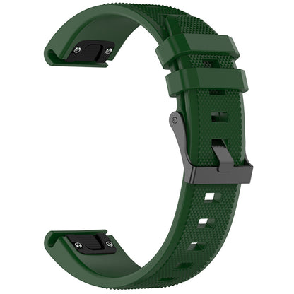 Correia Techsuit W058 para Garmin Instinct / Approach / Fenix Watch Series, 20mm, Verde Escuro