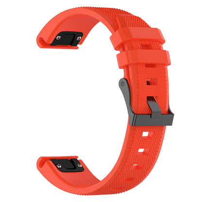 Pulseira Techsuit W058 para Garmin Watch Fenix Series, 26mm, Laranja