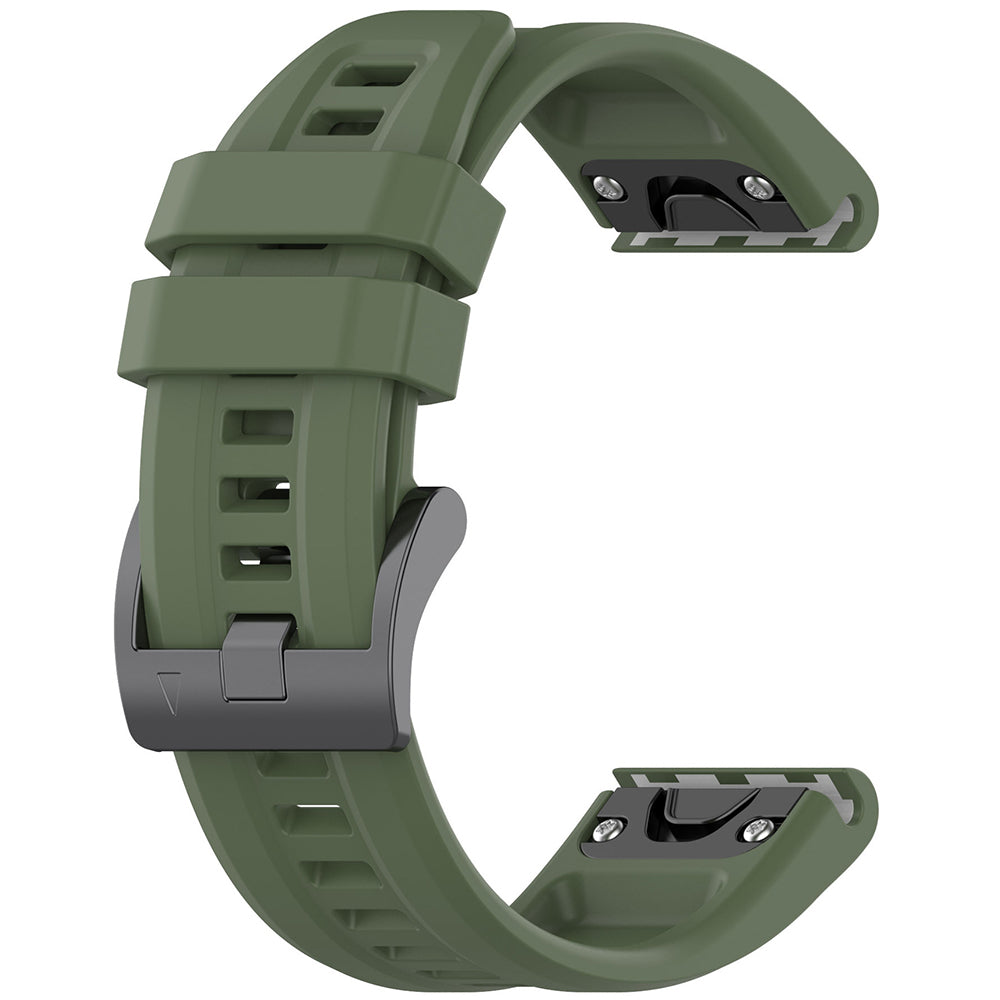 Cinta Techsuit W060 para Garmin Watch Fenix Series, Verde Escuro