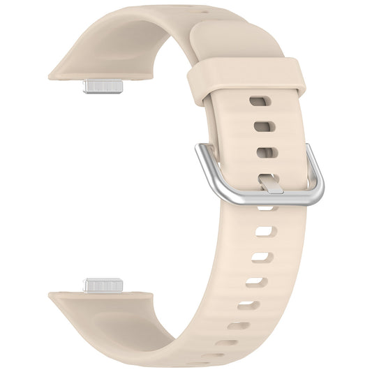 Pulseira Techsuit W061 para Huawei Watch Fit 5 Pro / Fit 5 / Fit 4 Pro / Fit 4 / Fit 3, Bege