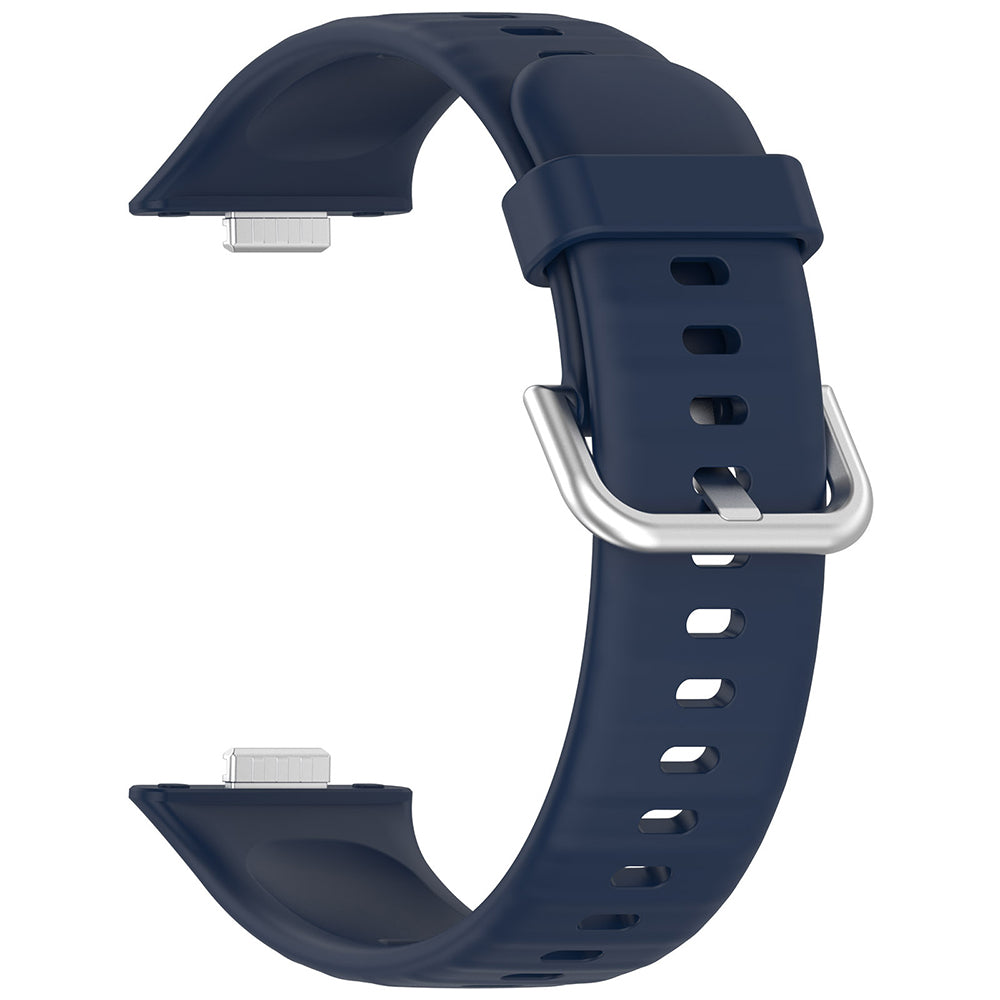 Techsuit W061 Strap for Huawei Watch Fit 4 Pro / Watch Fit 4 / Watch Fit 3, Navy Blue