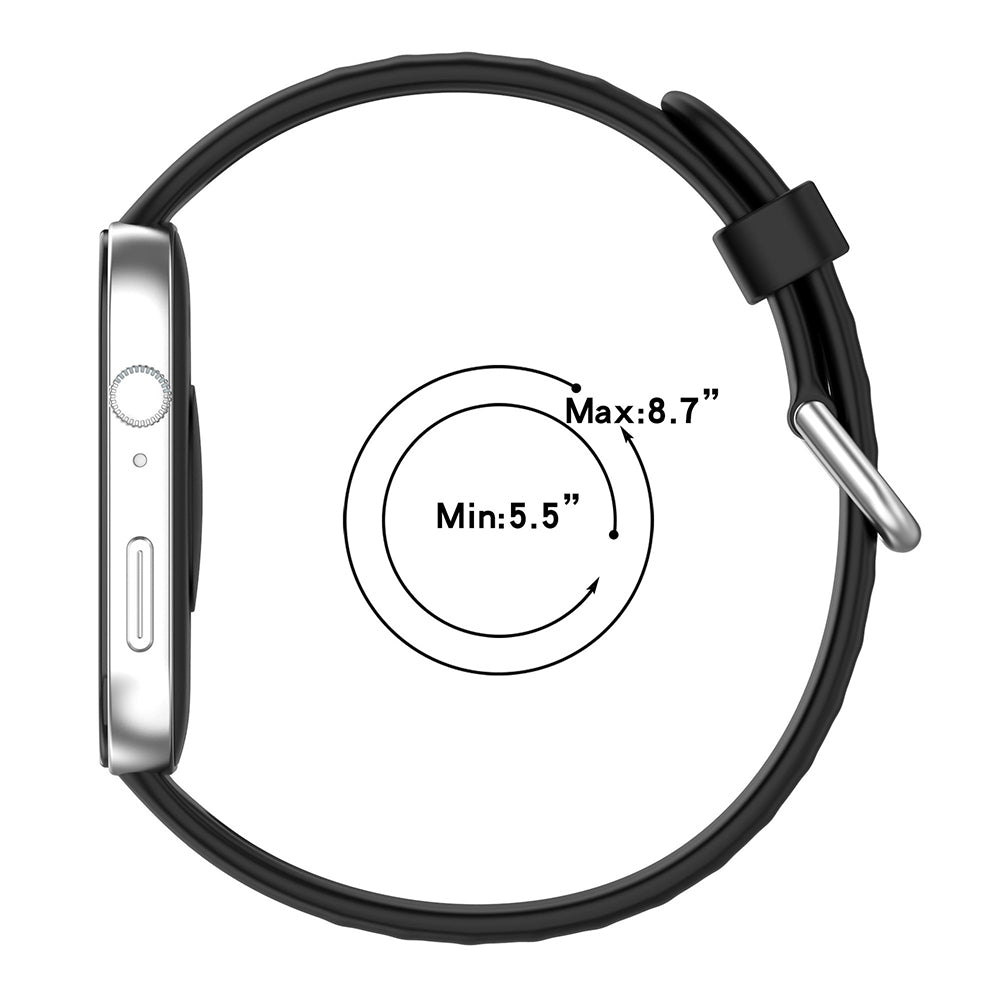 Correia Techsuit W061 para Huawei Watch Fit 4 Pro / Watch Fit 4 / Watch Fit 3, Verde Claro