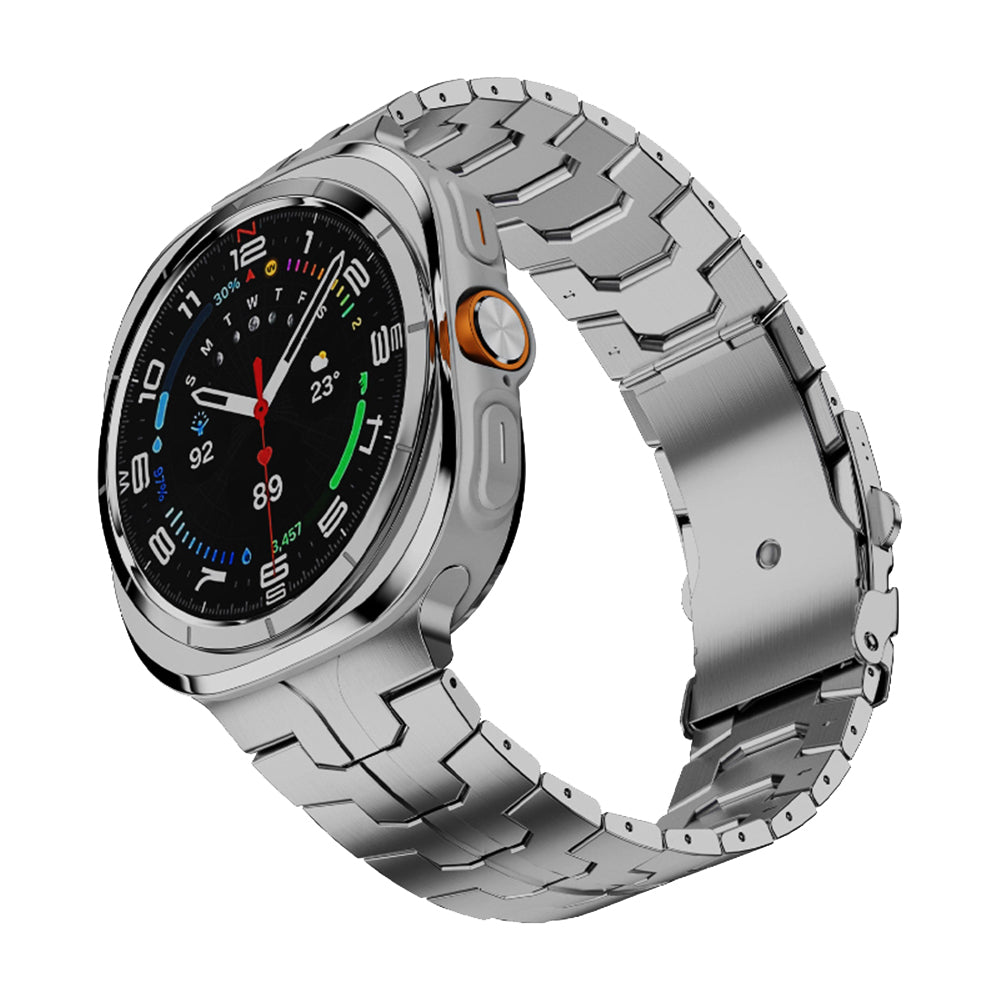 Pulseira Techsuit W063 para Samsung Galaxy Watch Ultra, Prateada