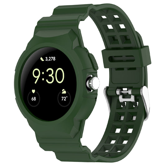 Cinta Techsuit W065 para Google Pixel Watch 3 41mm / Watch 2 / Watch, Verde