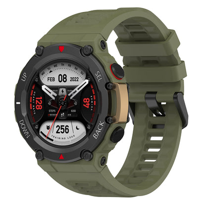 Correia Techsuit W067 para Amazfit T-Rex 2, Verde Escuro