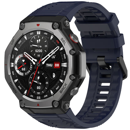 Correia Techsuit W067 para Amazfit T-Rex 3, Azul Marinho
