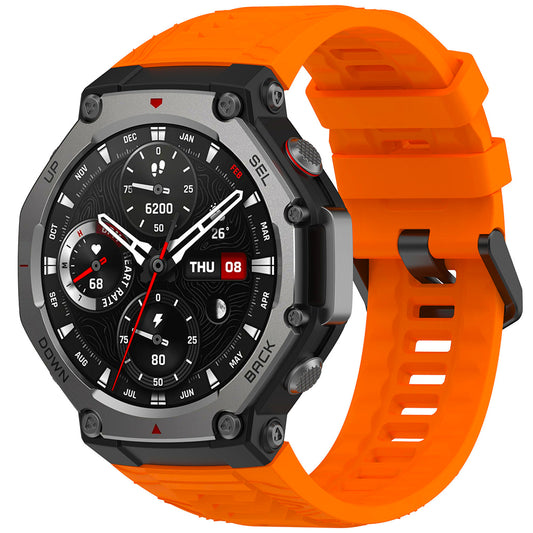 Correia Techsuit W067 para Amazfit T-Rex 3, Laranja